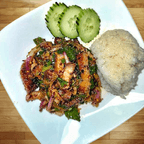 Best Y9. Grill Pork Belly Salads with Sticky Rice in Omaha, NE